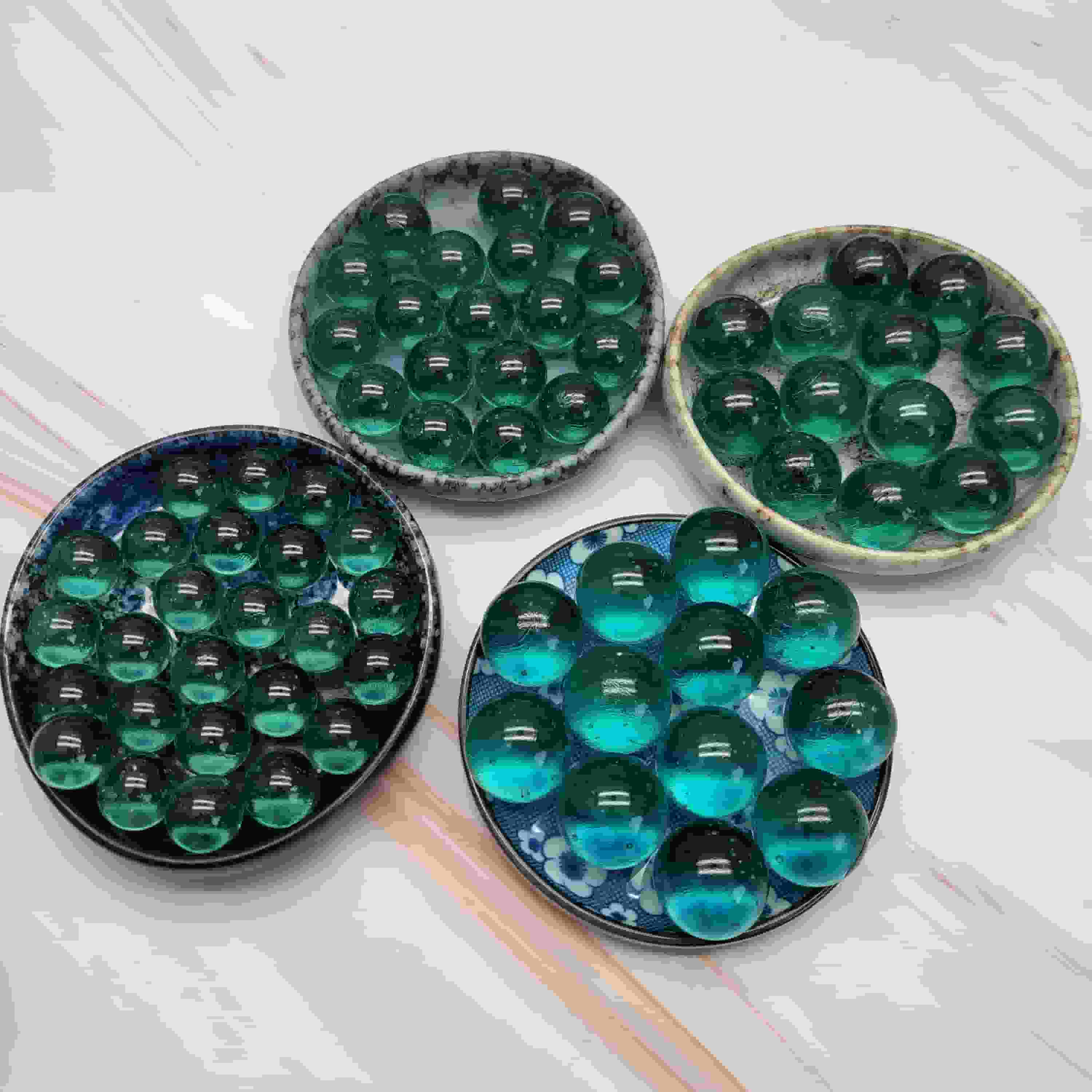 35毫米玻璃球玻璃珠35MM25MM鋼管拉管用墊珠牽引搬運鋼管用
